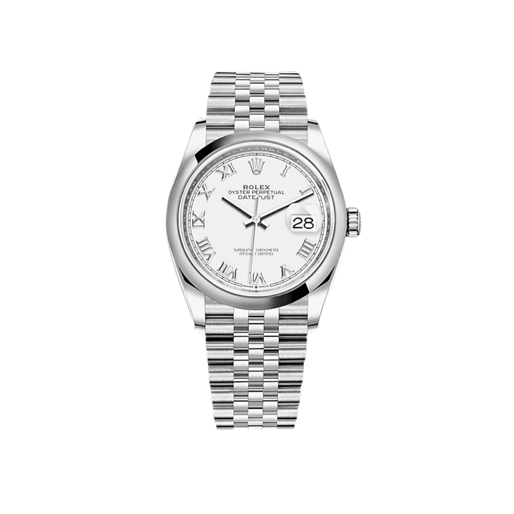 Rolex Datejust 126200 Stainless Steel White Dial Jubilee - View 2