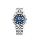 Rolex Datejust 126234 White Gold Stainless Steel Blue Dial Jubilee - View 10