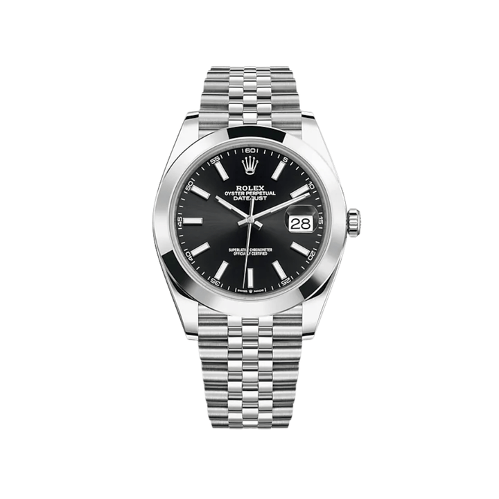 Rolex Datejust 126300 Stainless Steel Black Dial Jubilee - View 2