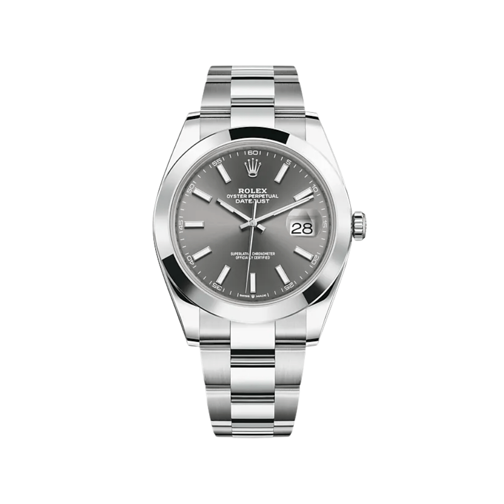 Rolex Datejust 126300 Stainless Steel Slate Dial Oyster - View 2