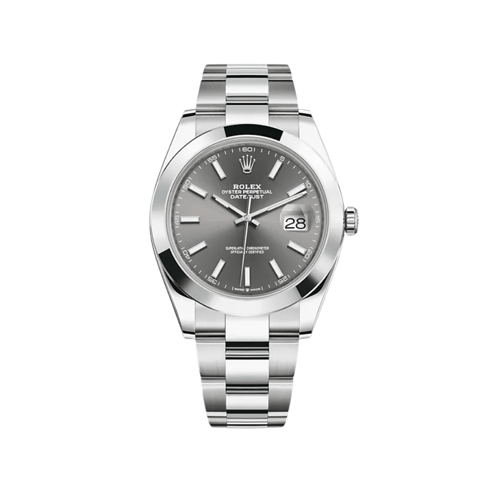 Rolex Datejust 126300 Stainless Steel Slate Dial Oyster - View 2