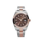 Rolex Datejust 126301 Stainless Steel Rose Gold Chocolate Dial (New 2024) - View 13