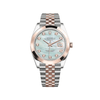 Rolex Datejust 126301 Stainless Steel Rose Gold Mother of Pearl Diamond Dial Jubilee