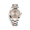Rolex Datejust 126301 Stainless Steel Rose Gold Sundust Diamond Dial