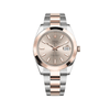 Rolex Datejust 126301 Stainless Steel Rose Gold Sundust Dial