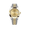 Rolex Datejust 126303 Stainless Steel Yellow Gold Champagne Diamond Dial Jubilee