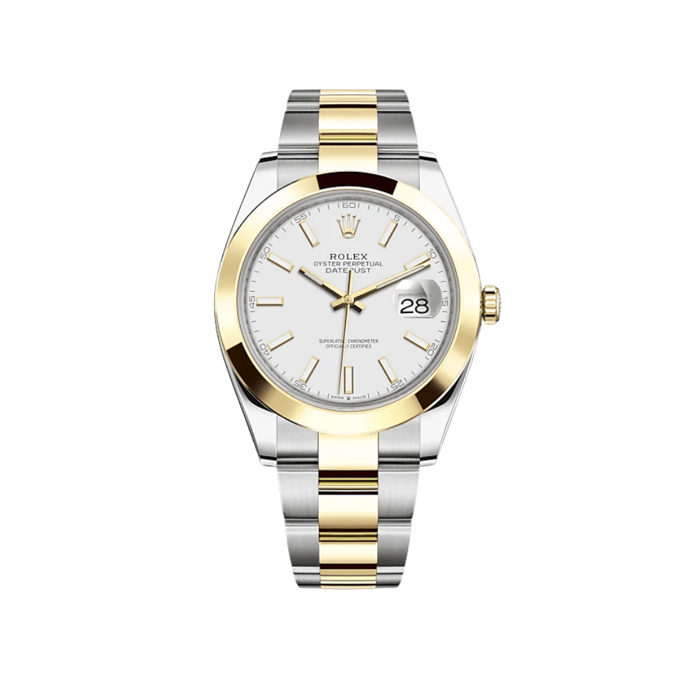 Rolex Datejust 126303 Stainless Steel Yellow Gold White Dial - View 2
