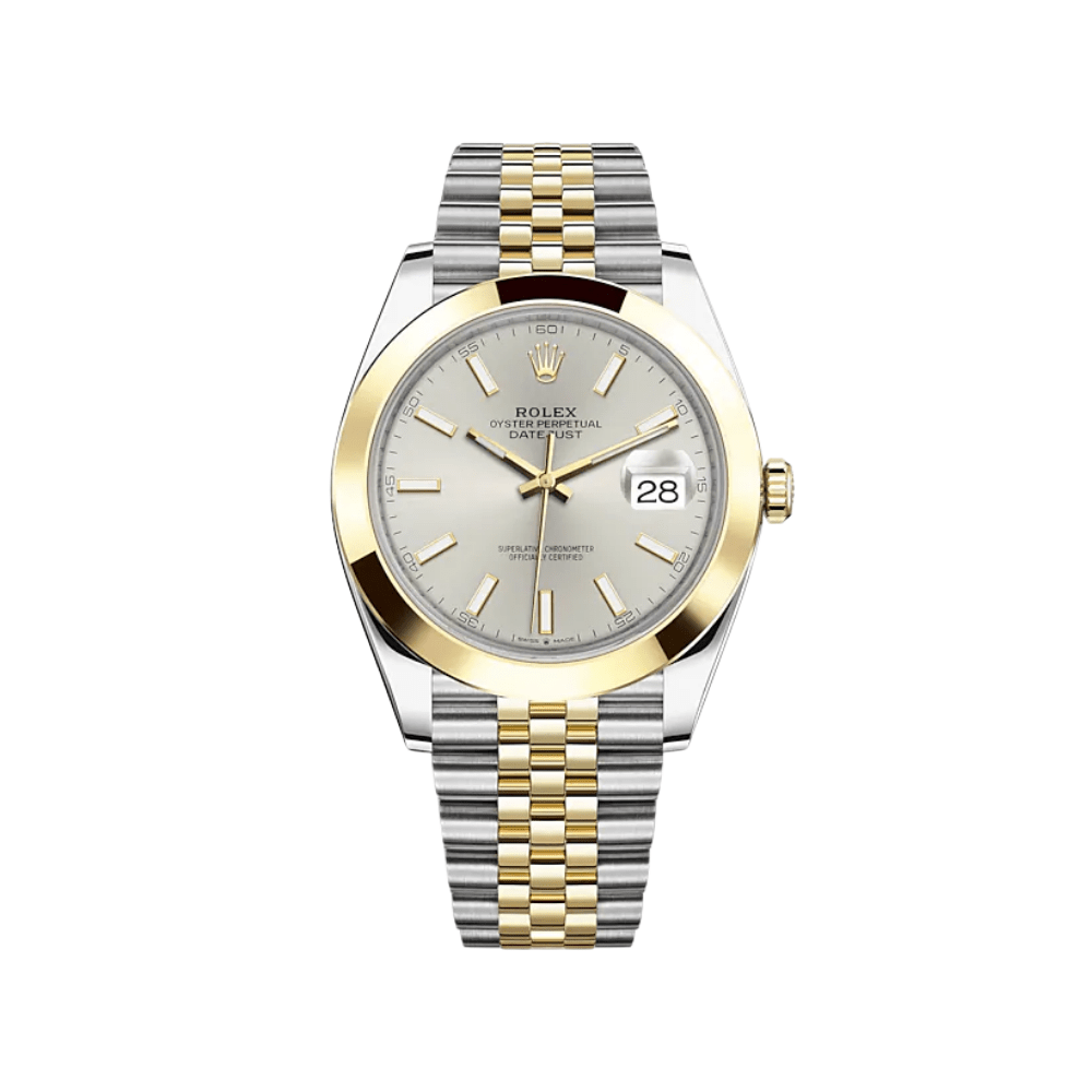 Rolex Datejust 126303 Stainless Steel Yellow Gold Silver Dial Jubilee - View 2