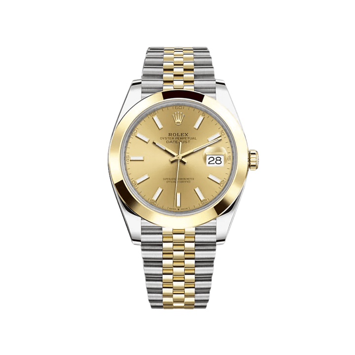 Rolex Datejust 126303 Stainless Steel Yellow Gold Champagne Dial Jubilee - View 2