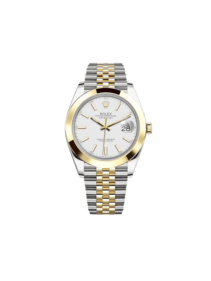 Rolex Datejust 126303 Stainless Steel Yellow Gold White Dial Jubilee - View 2