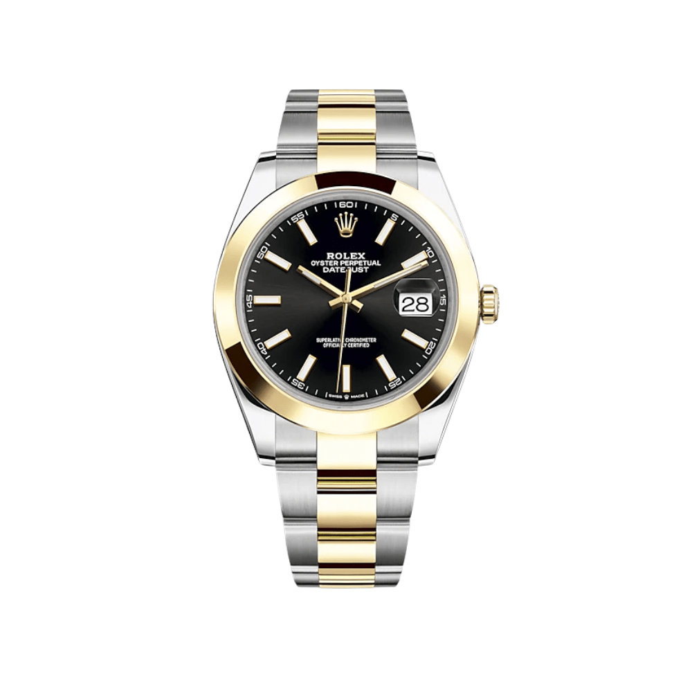 Rolex Datejust 126303 Stainless Steel Yellow Gold Black Dial - View 2