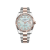 Rolex Datejust 126331 Rose Gold Stainless Steel MOP Diamond Dial