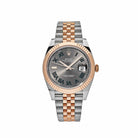 Rolex Datejust 126331 Rose Gold Stainless Steel Wimbledon Dial Jubilee - View 4