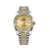 Rolex Datejust 126333 Oro Amarillo Acero Inoxidable Esfera Champán Diamantes Jubilee