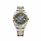 Rolex Datejust 126333 Yellow Gold Stainless Steel Wimbledon Slate Dial Oyster (2023) - View 13