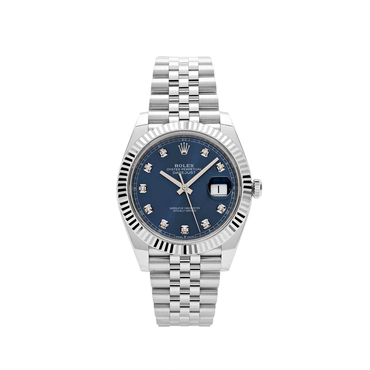 Rolex Datejust 126334 Stainless Steel Blue Diamond Dial Jubilee (2023) - View 13