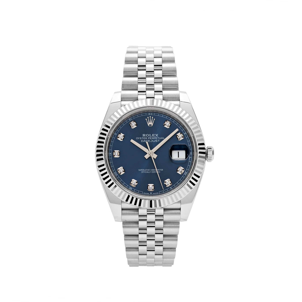 Rolex Datejust 126334 Stainless Steel Blue Diamond Dial Jubilee (2023) - View 13