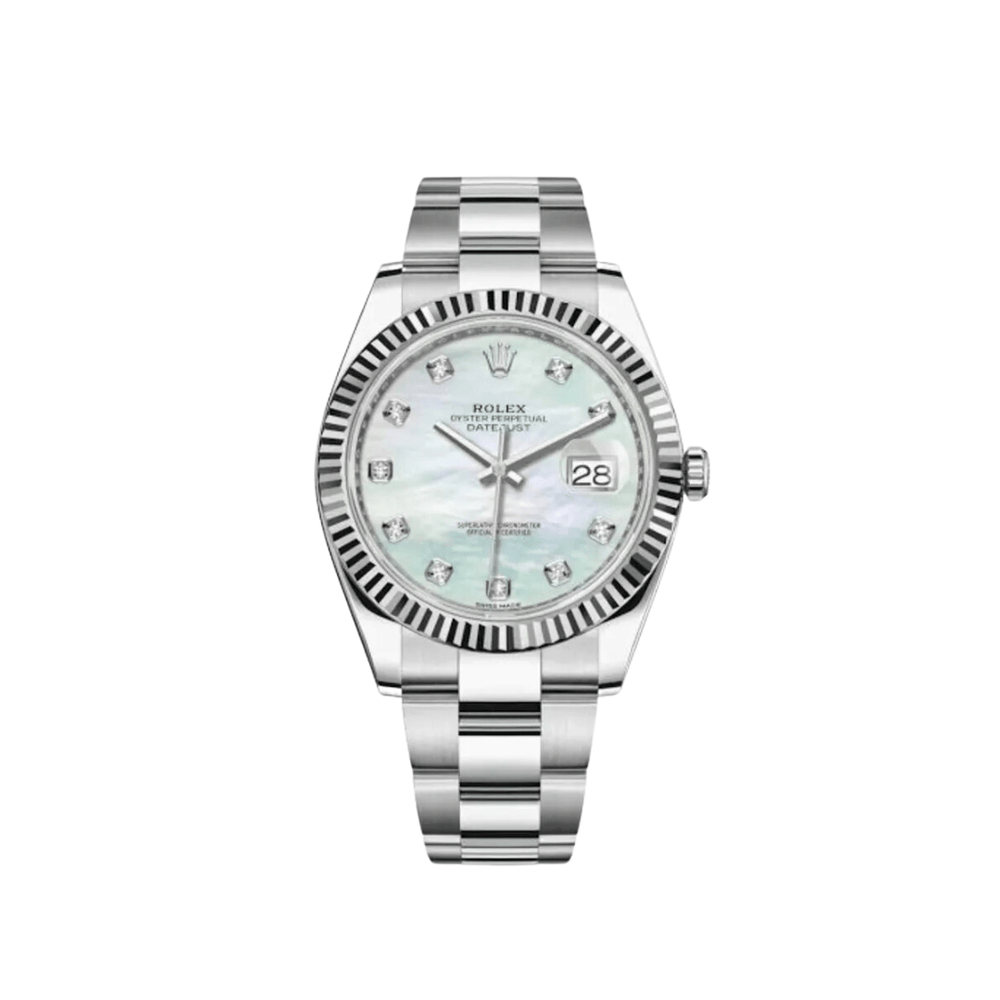 Rolex Datejust 126334 Stainless Steel Diamond Mother Of Pearl Dial - View 6