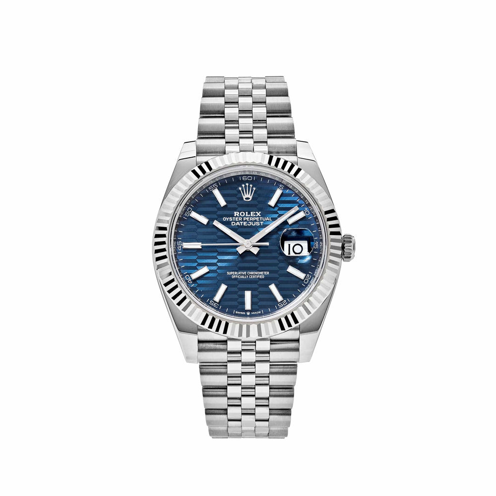 Rolex Datejust 126334 Stainless Steel Fluted Motif Blue Dial Jubilee (2023) - View 13