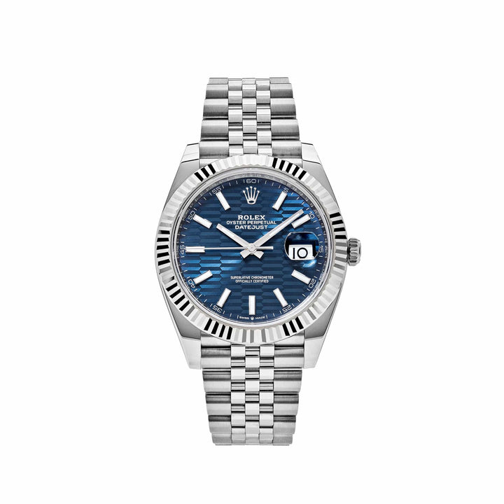 Rolex Datejust 126334 Stainless Steel Fluted Motif Blue Dial Jubilee (2023) - View 13