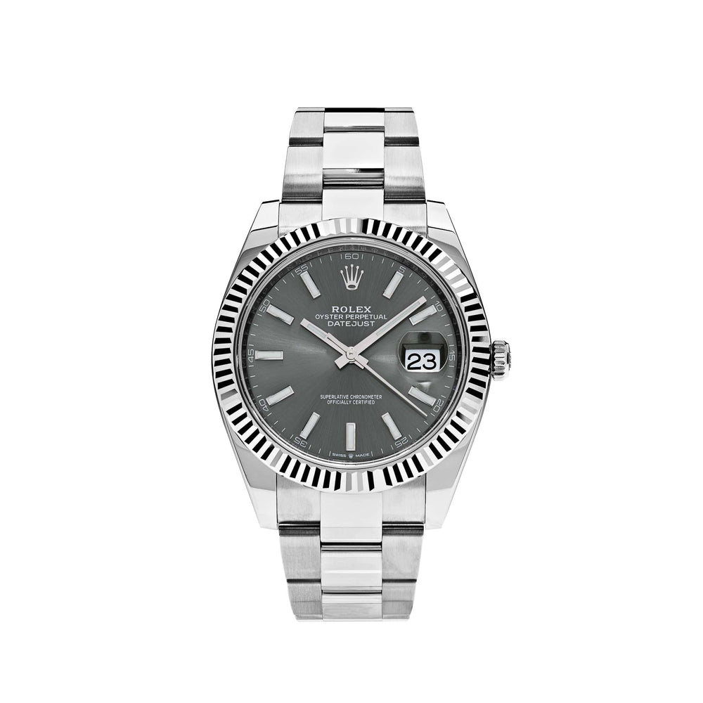 Rolex Datejust 126334 Stainless Steel Slate Dial Oyster - View 4