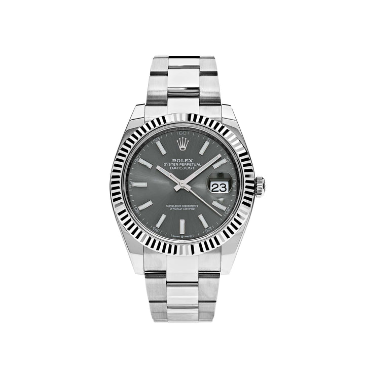 Rolex Datejust 126334 Stainless Steel Slate Dial Oyster - View 4