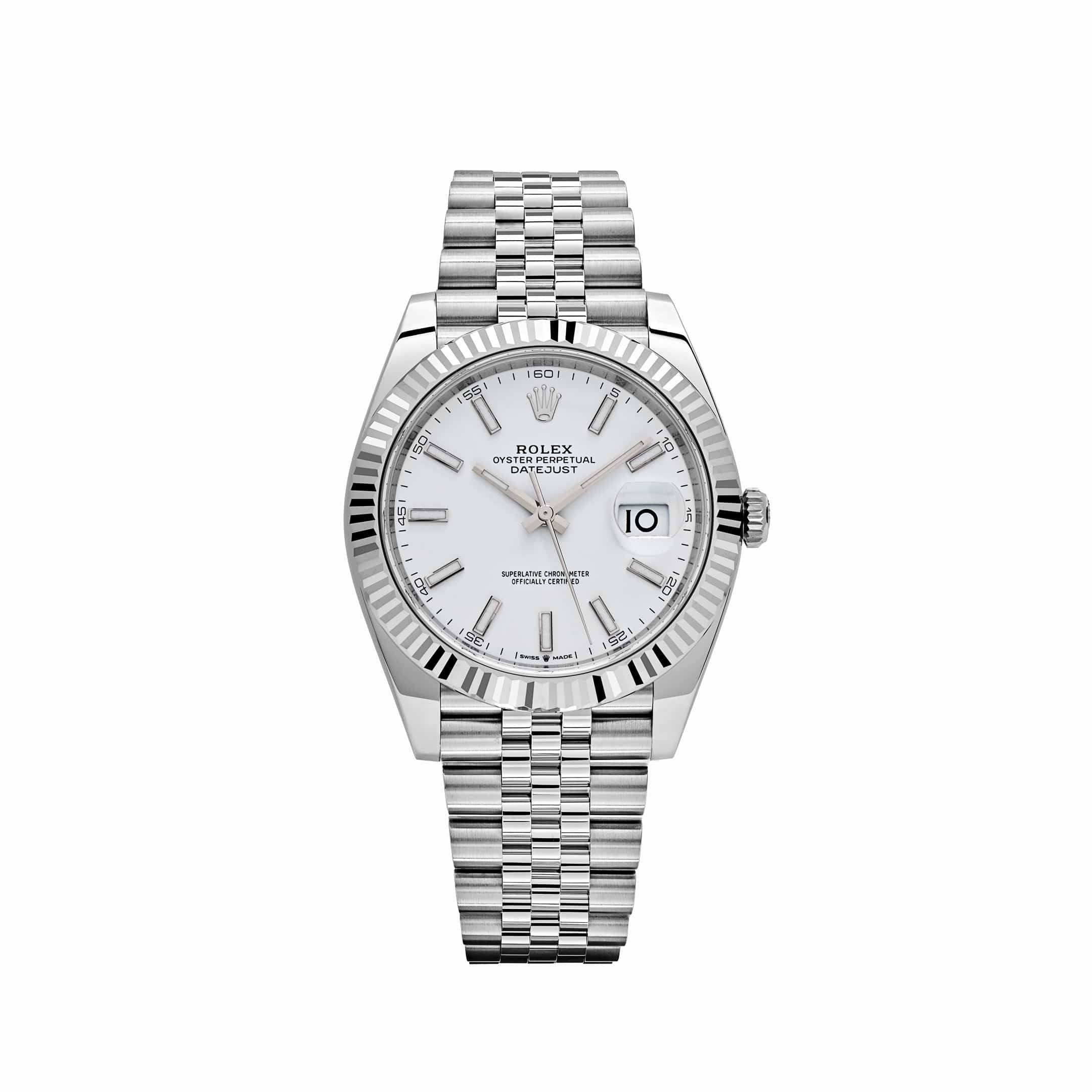 Rolex Datejust 126334 Stainless Steel White Dial Jubilee (2024) - View 13