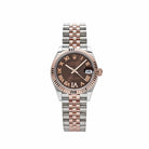 Rolex Datejust 278271 'Ladies' Rose Gold Stainless Steel Roman Chocolate Dial Jubilee (2024) - View 12
