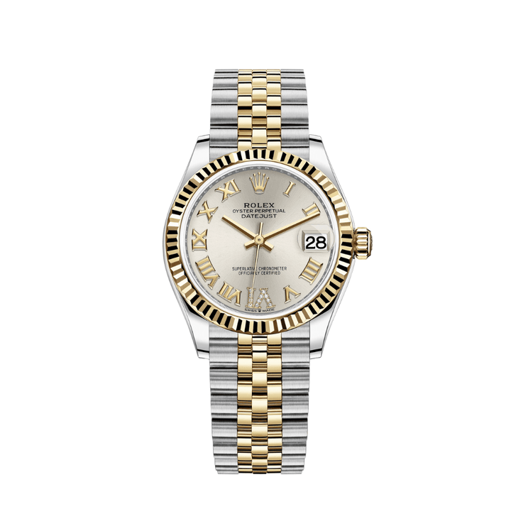Rolex Datejust 278273 'Ladies' Yellow Gold Stainless Steel Silver Dial - View 10