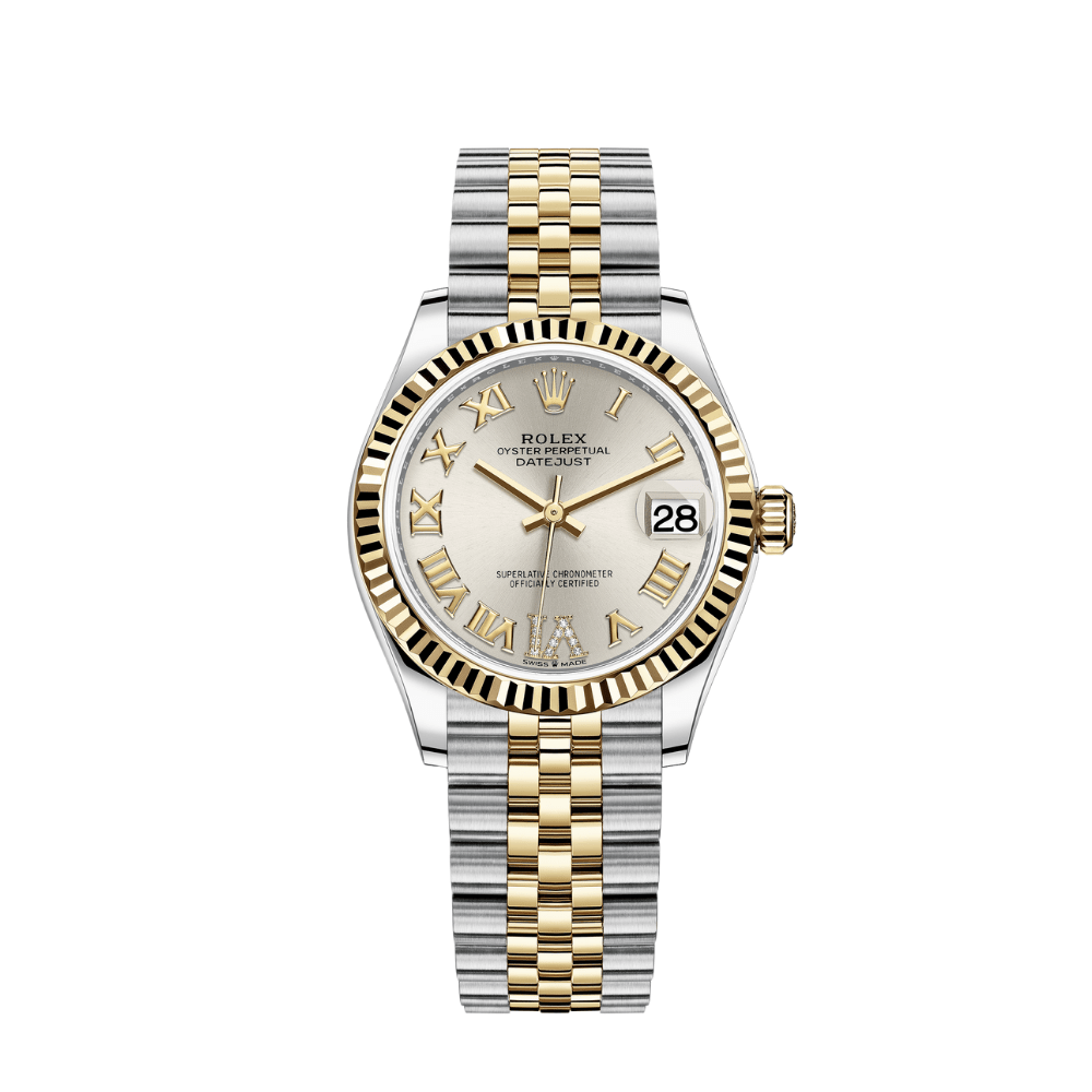Rolex Datejust 278273 'Ladies' Yellow Gold Stainless Steel Silver Dial - View 10