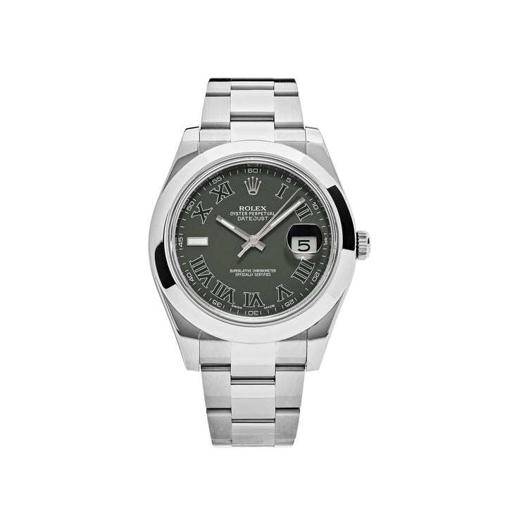 Rolex Datejust II 116300 Stainless Steel Grey Dial - View 12