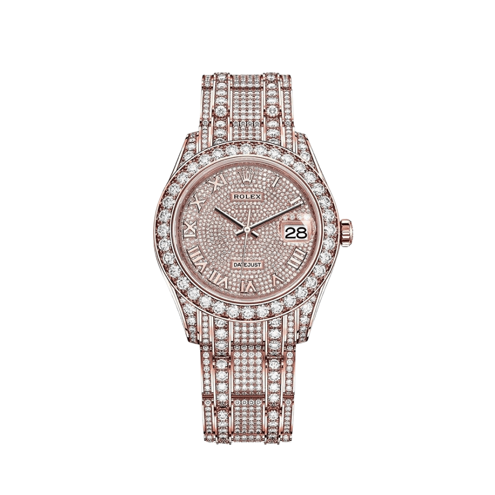 Rolex Datejust Pearlmaster 86405RBR Diamond Paved - View 10