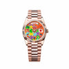 Rolex Day-Date 128235-0063 'Emoji Puzzle' Oro Rosa