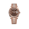 Rolex Day-Date 228235 Oro Rosa Esfera Chocolate