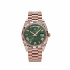 Rolex Day-Date 228235 Rose Gold Olive Green Dial - View 13