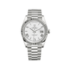 Rolex Day-Date 228239 Oro blanco Esfera blanca