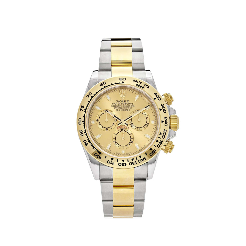 Rolex Daytona 116503 Two-Tone Yellow Gold Stainless Steel Champagne Dial - View 10