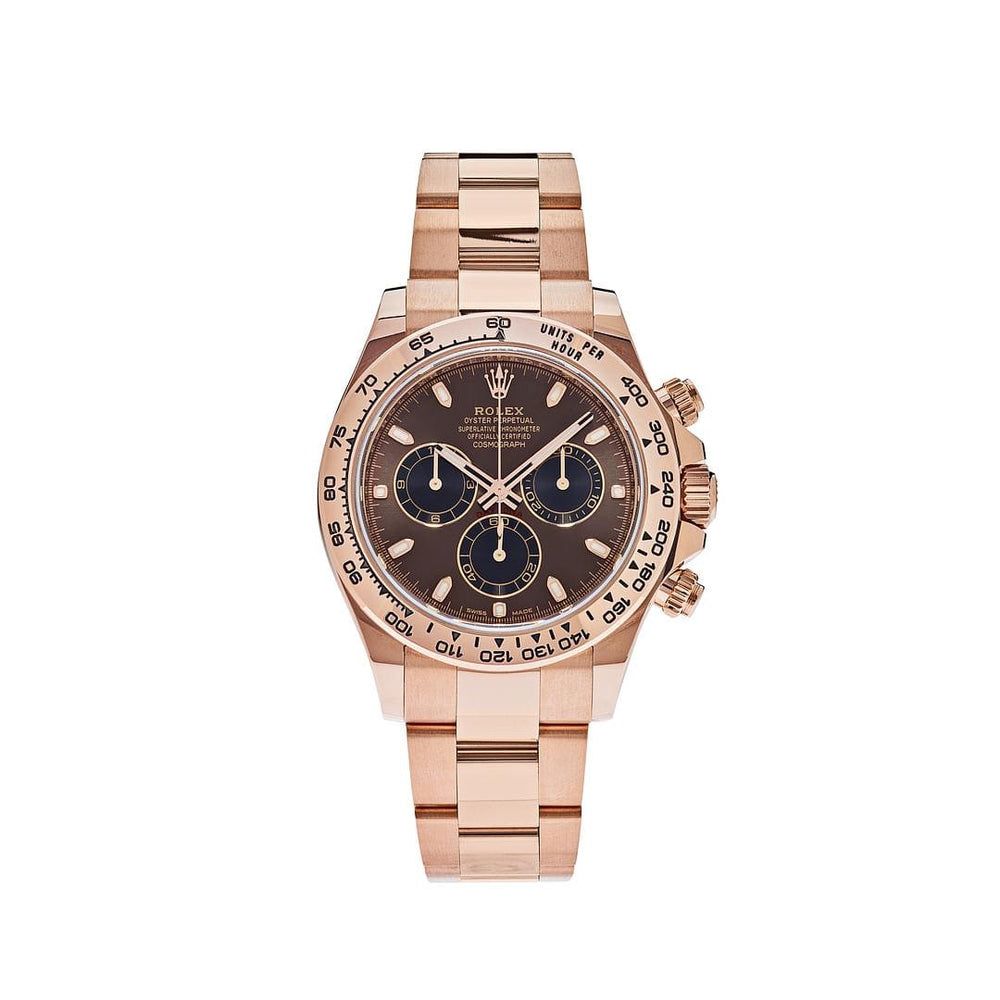 Rolex Daytona 116505 Rose Gold Chocolate Brown Dial - View 4