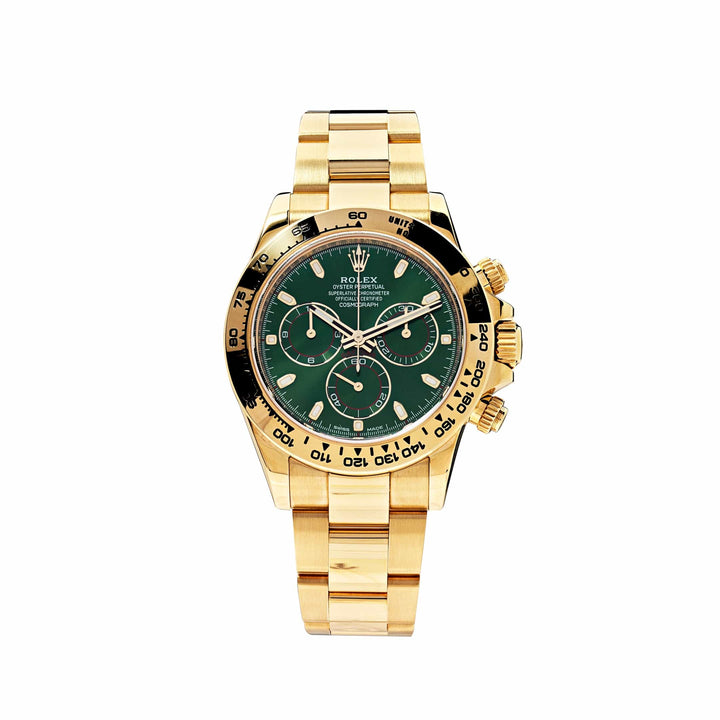 Rolex Daytona 116508 'John Mayer' Yellow Gold Green Dial - View 10