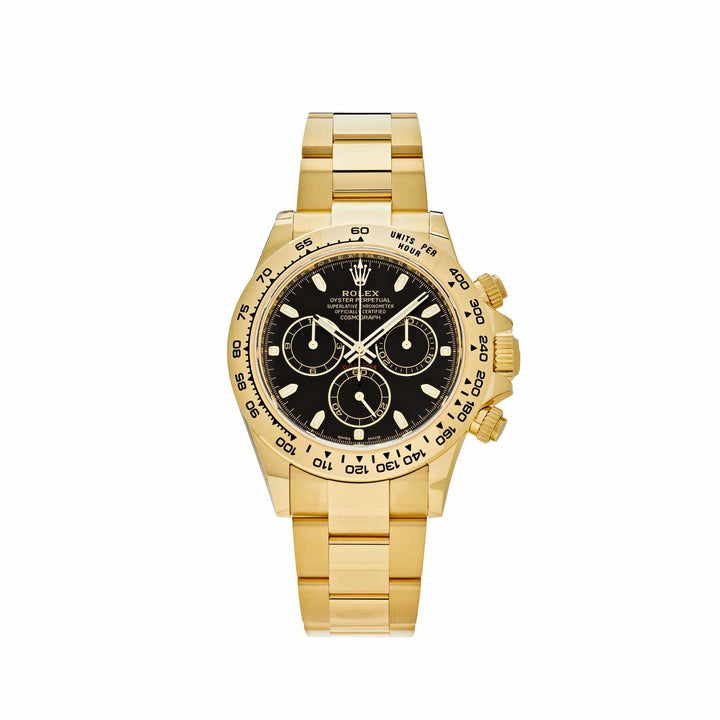 Rolex Daytona 116508 Yellow Gold Black Dial (2023) - View 4