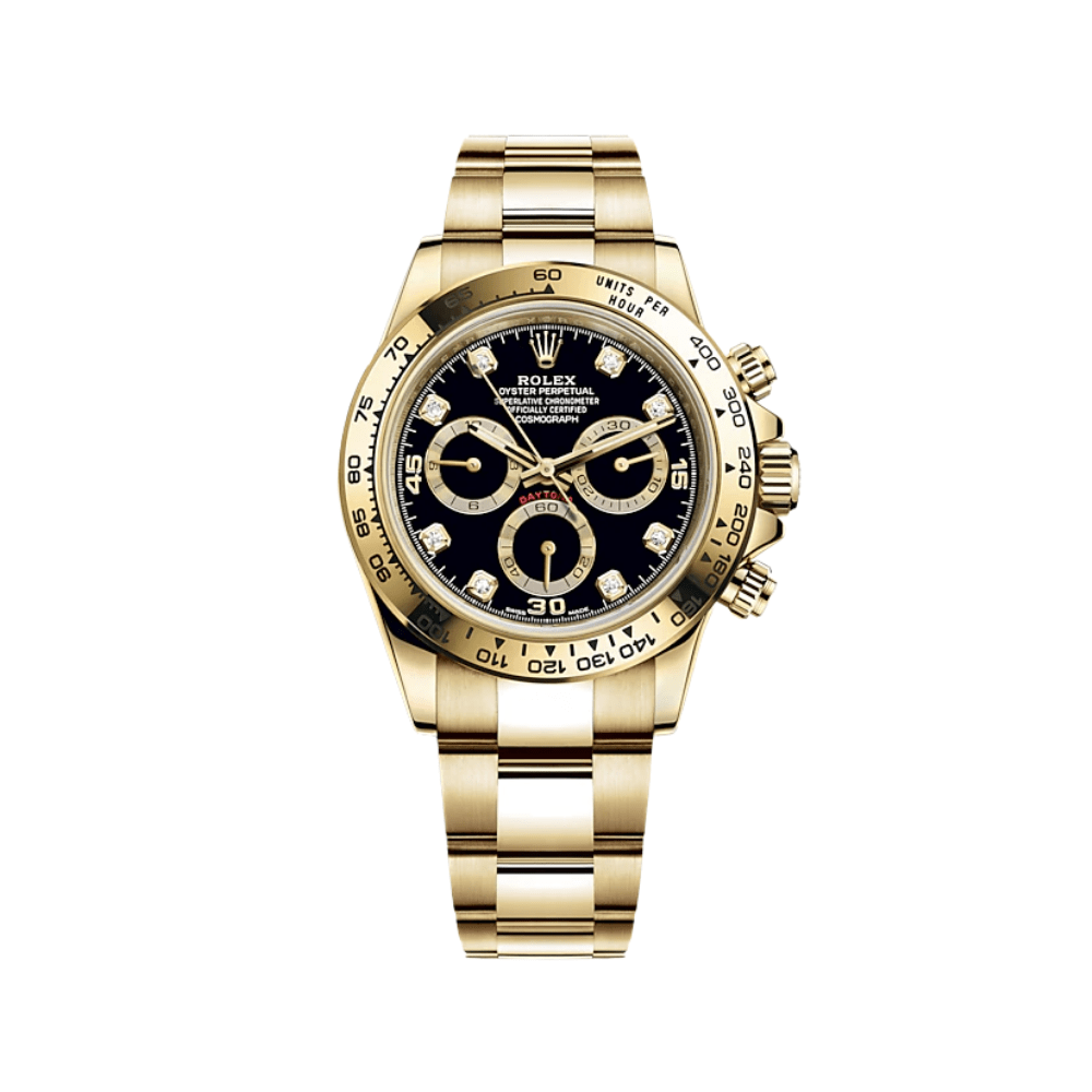 Rolex Daytona 116508 Yellow Gold Black Diamond Dial - View 2