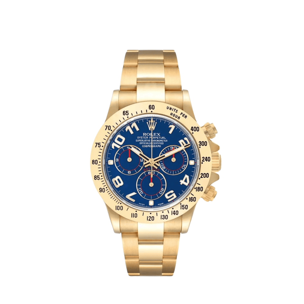 Rolex Daytona 116508 Yellow Gold Blue Racing Arabic Dial - View 13