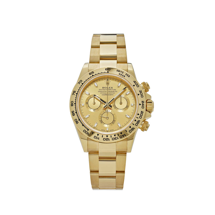Rolex Daytona 116508 Yellow Gold Champagne Dial (2022) - View 13