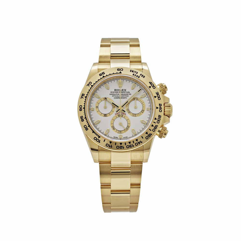 Rolex Daytona 116508 Yellow Gold White Dial (2021) - View 13