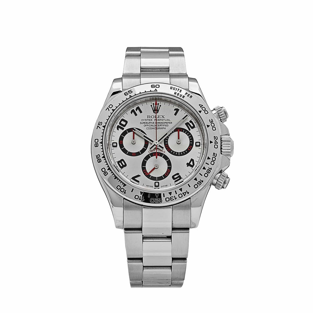 Rolex Daytona 116509 Silver Racing Dial White Gold (2006) - View 13