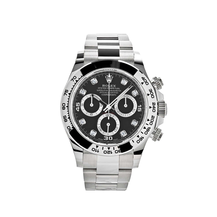 Rolex Daytona 116509 White Gold Black Diamond Dial (2022) - View 4