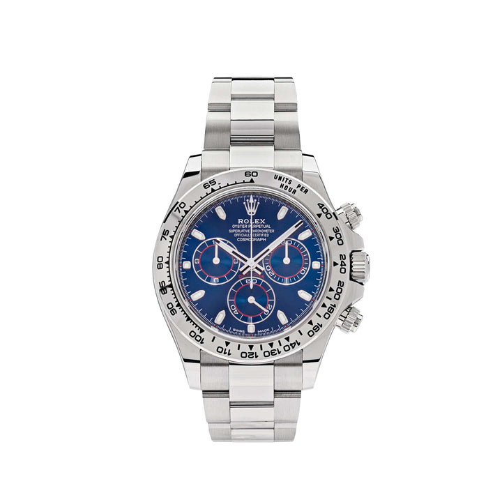 Rolex Daytona 116509 White Gold Blue Dial (2018) - View 13