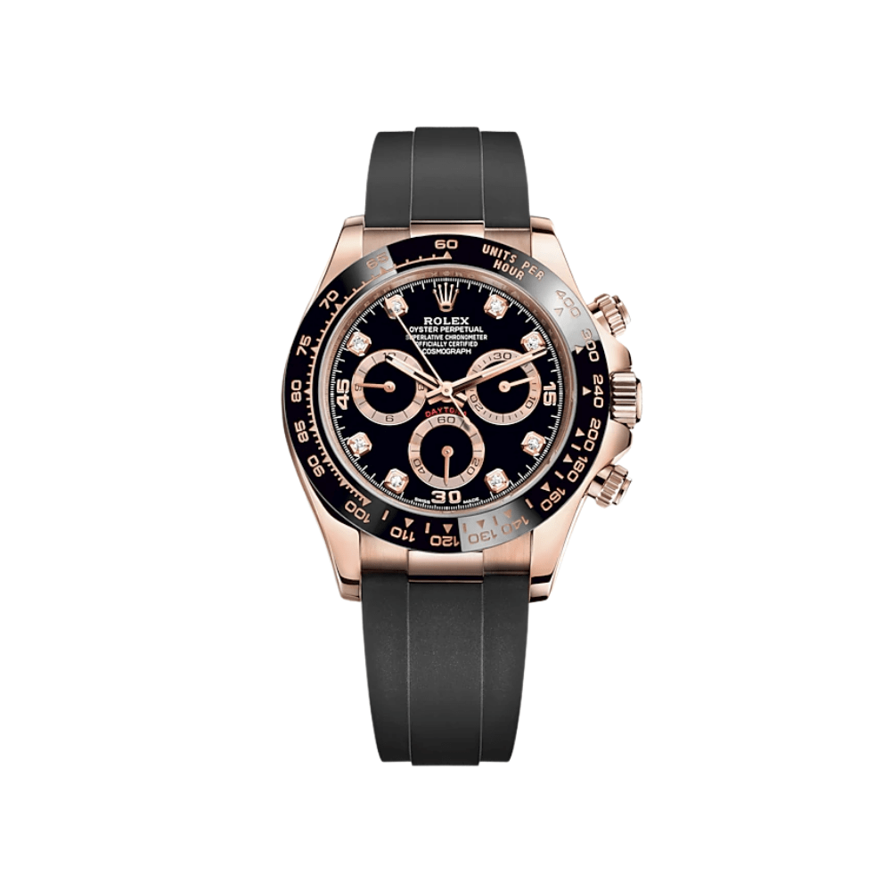 Rolex Daytona 116515LN Rose Gold Black Diamond Dial - View 2