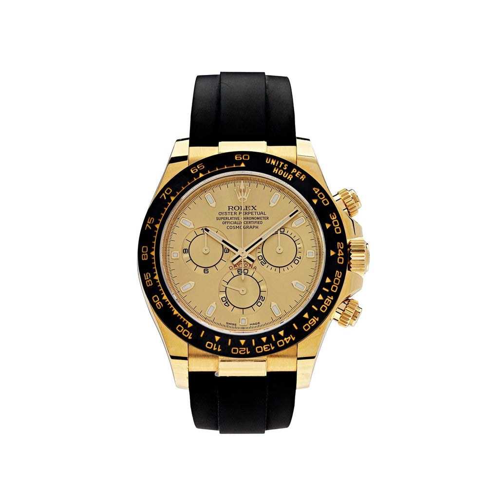 Rolex Daytona 116518LN Yellow Gold Champagne Dial (2022) - View 8
