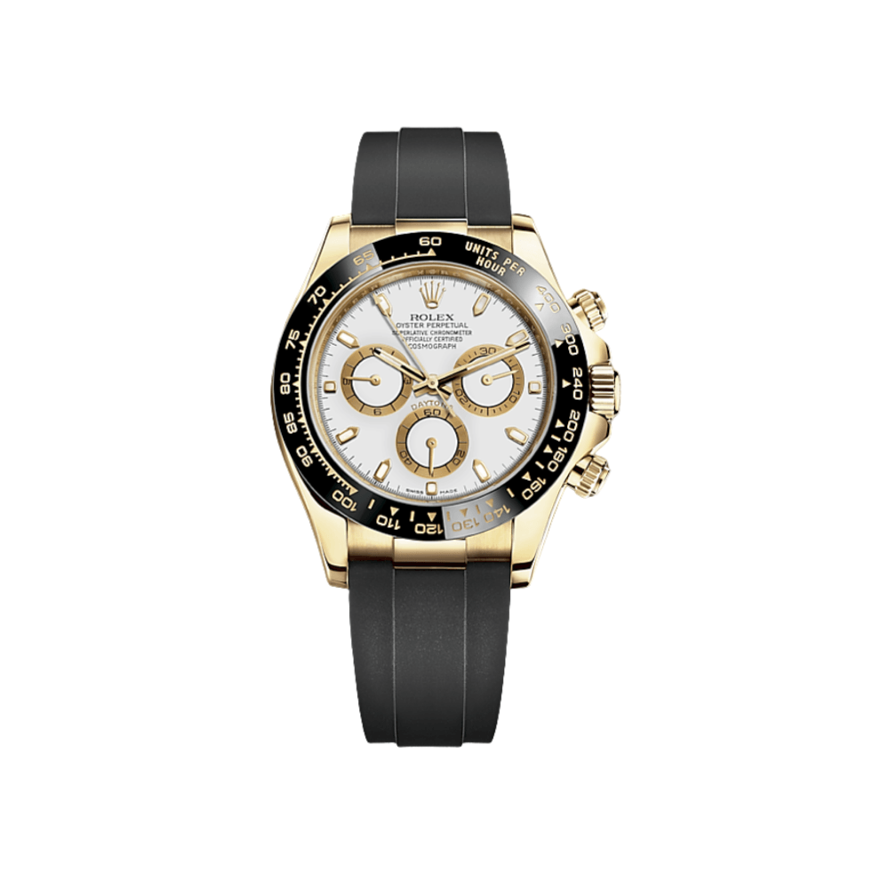 Rolex Daytona 116518LN Yellow Gold White Dial - View 2